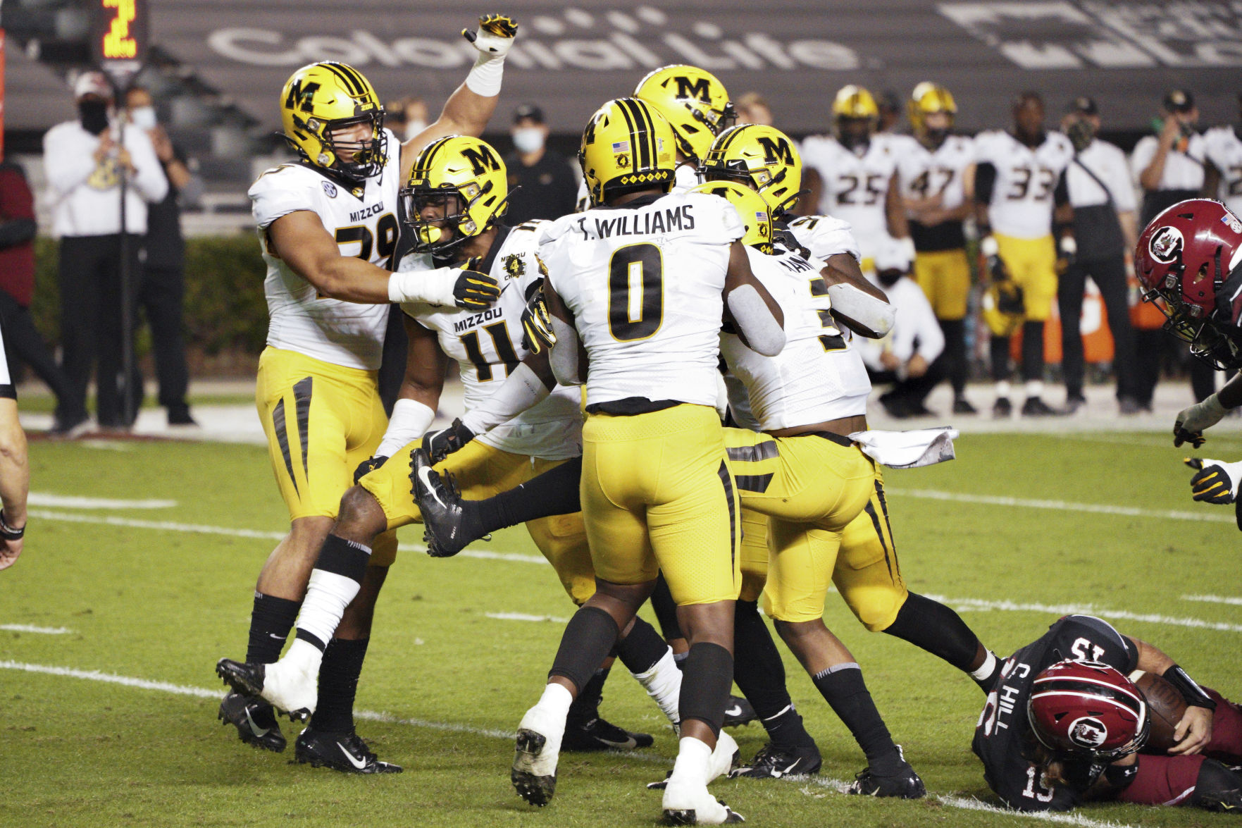 Missouri South Carolina Football